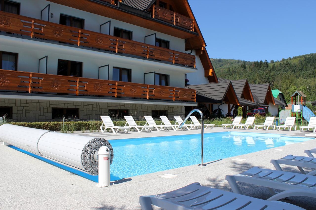 Hotel Beskidian Wegierska Gorka Exteriör bild